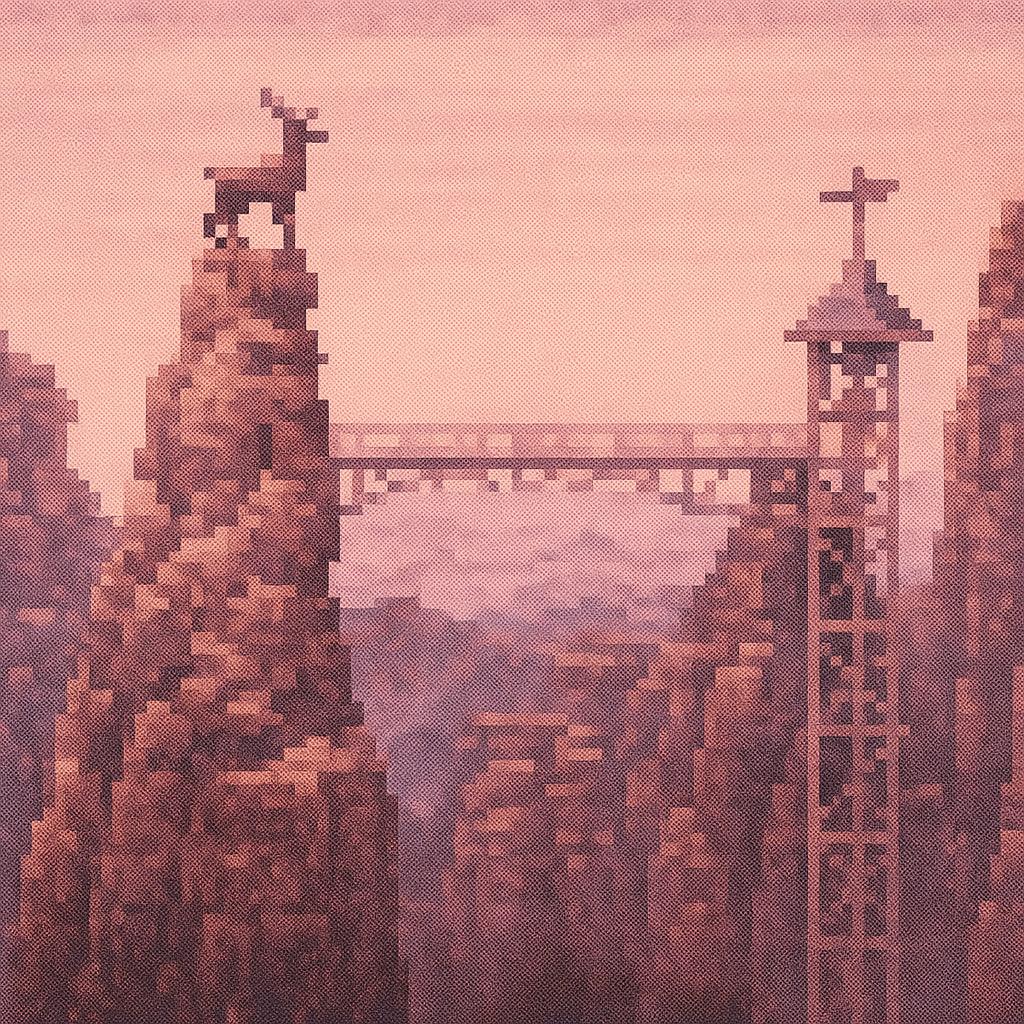 通往酒店的桥梁